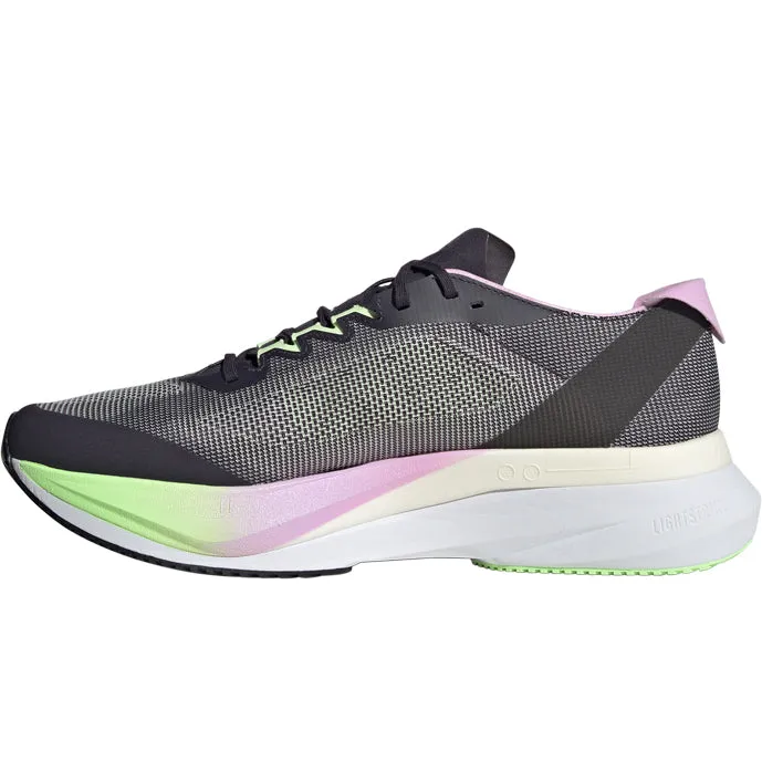 Adidas Adizero Boston 12 Men's Aurora Black/Zero Metallic/Green Spark