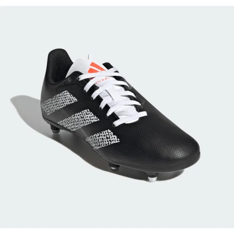 Adidas Kids Rugby Boots Rugby Junior SG Black/White/Red