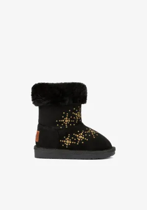 Baby's Black Snow Australian Boots
