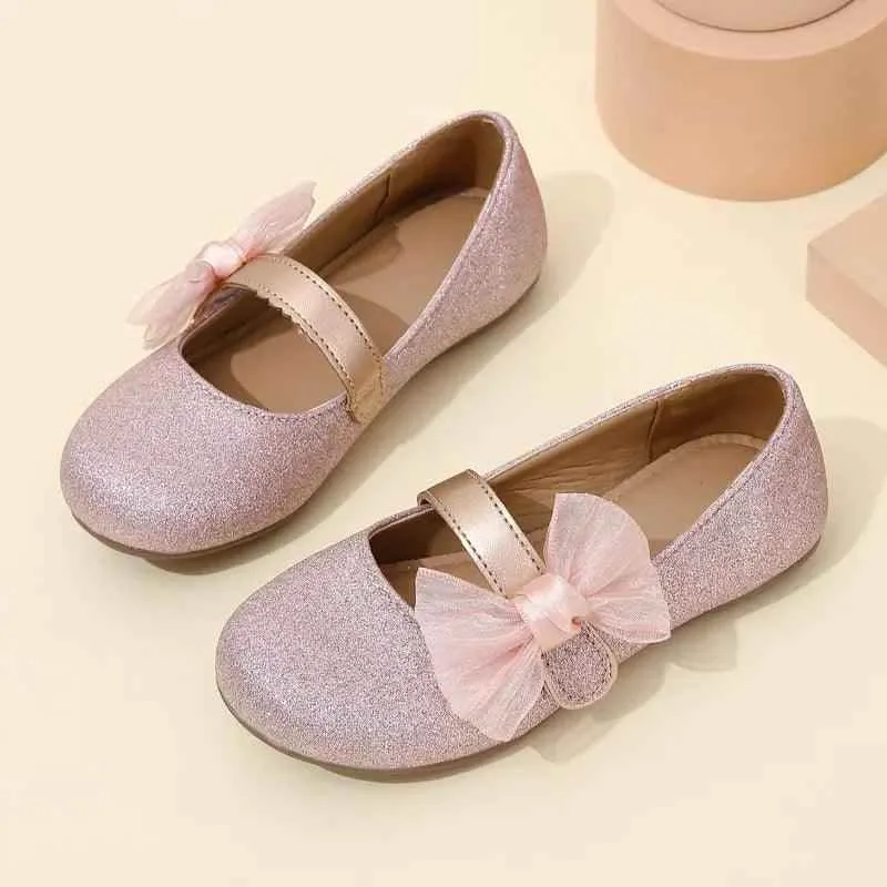 Children's Casual Shoes - Bow Shine Soft Flat - TSS311
