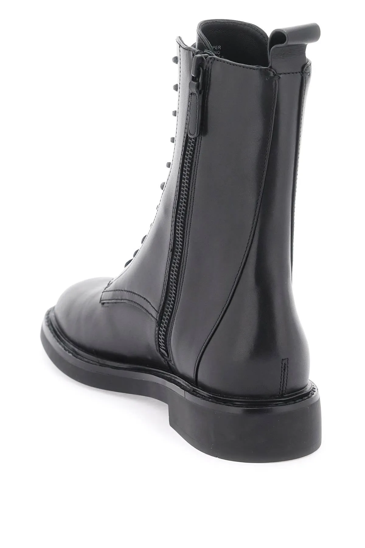 double t combat boots 154336 PERFECT BLACK