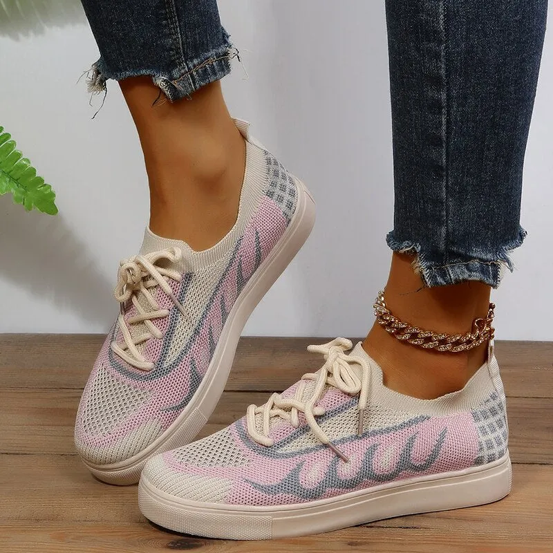 Flat Breathable Mesh Sneakers