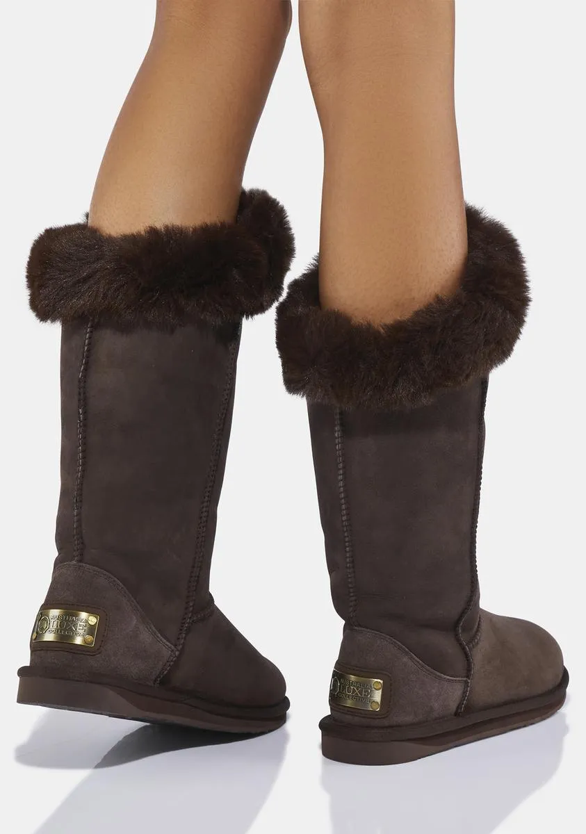 Foxy Tall Beva Boots