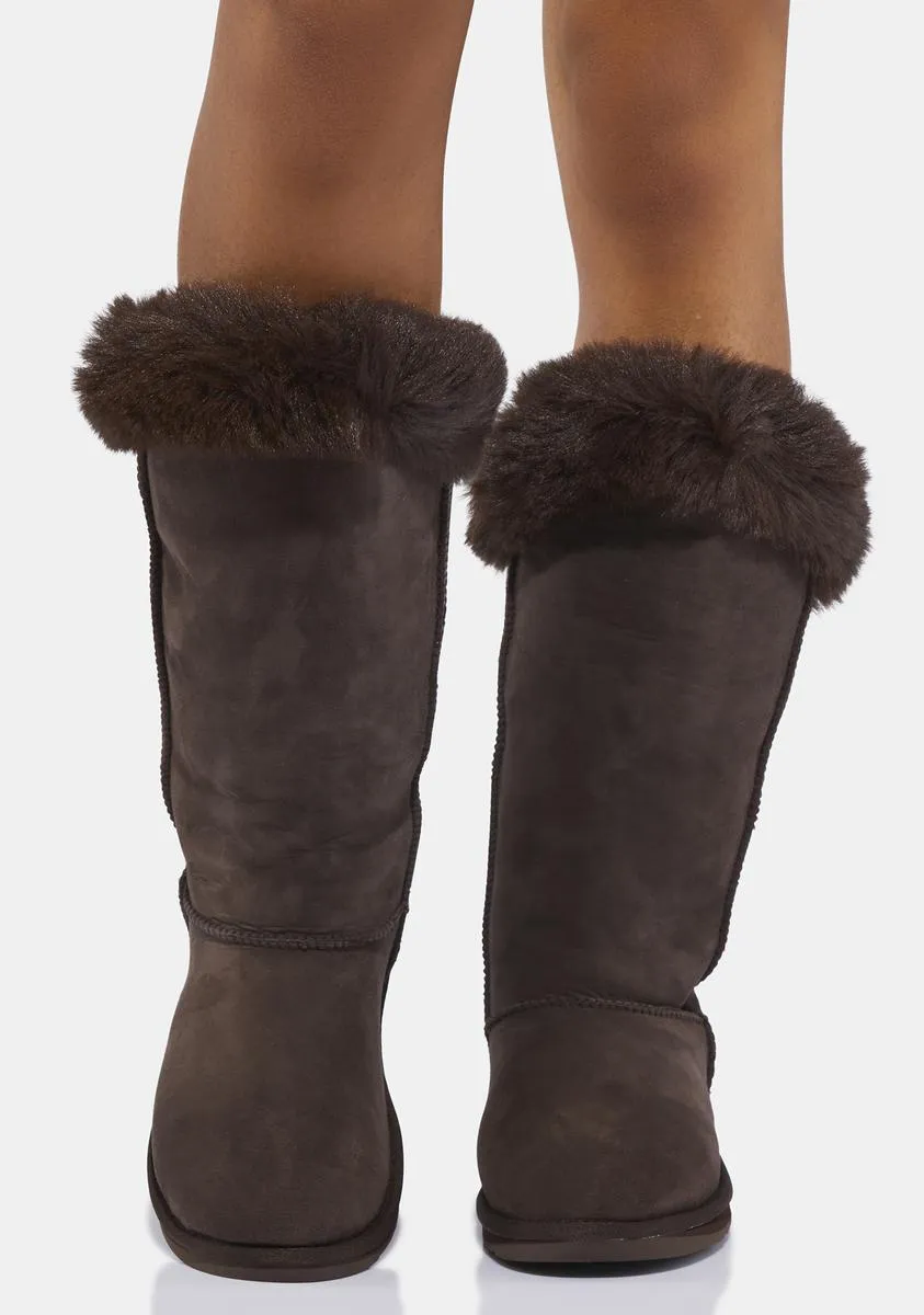 Foxy Tall Beva Boots