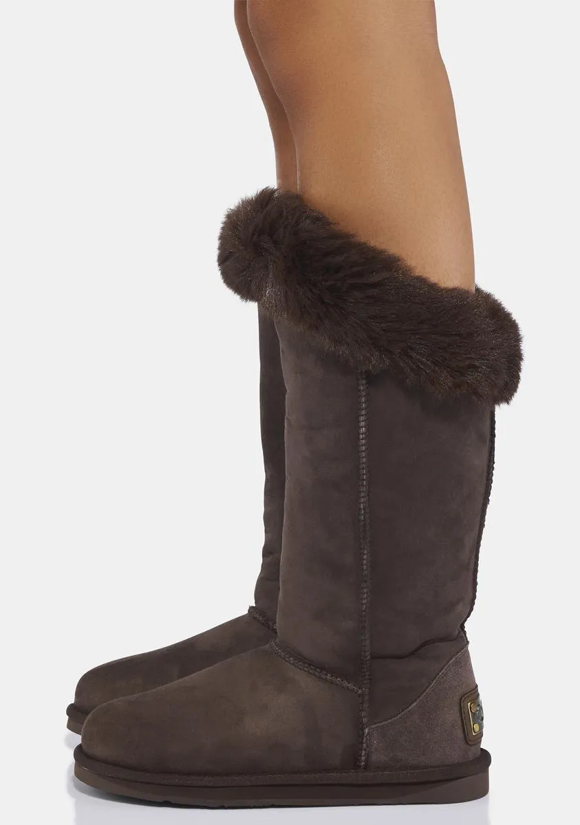 Foxy Tall Beva Boots