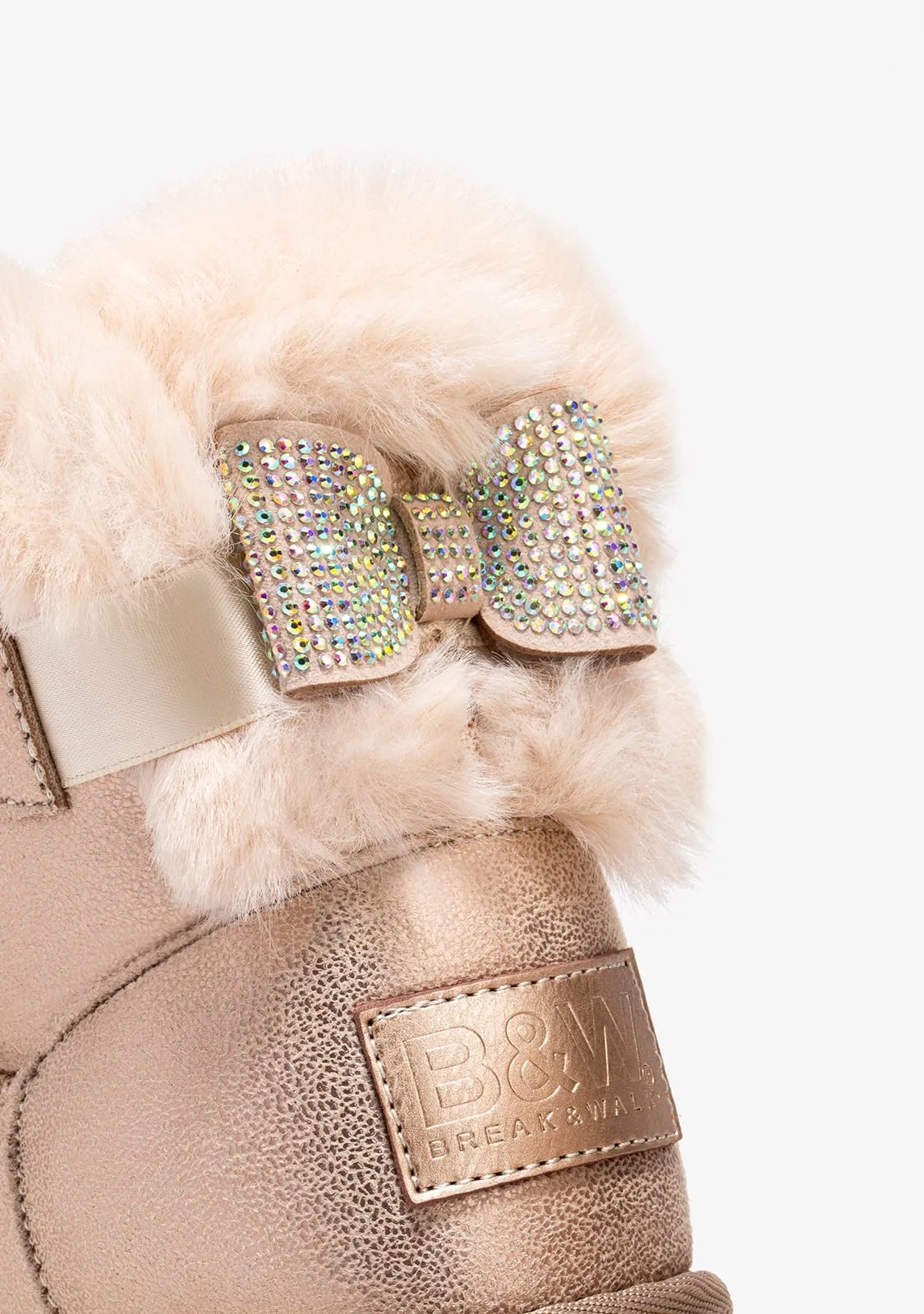 Gold Strass Australian Boots