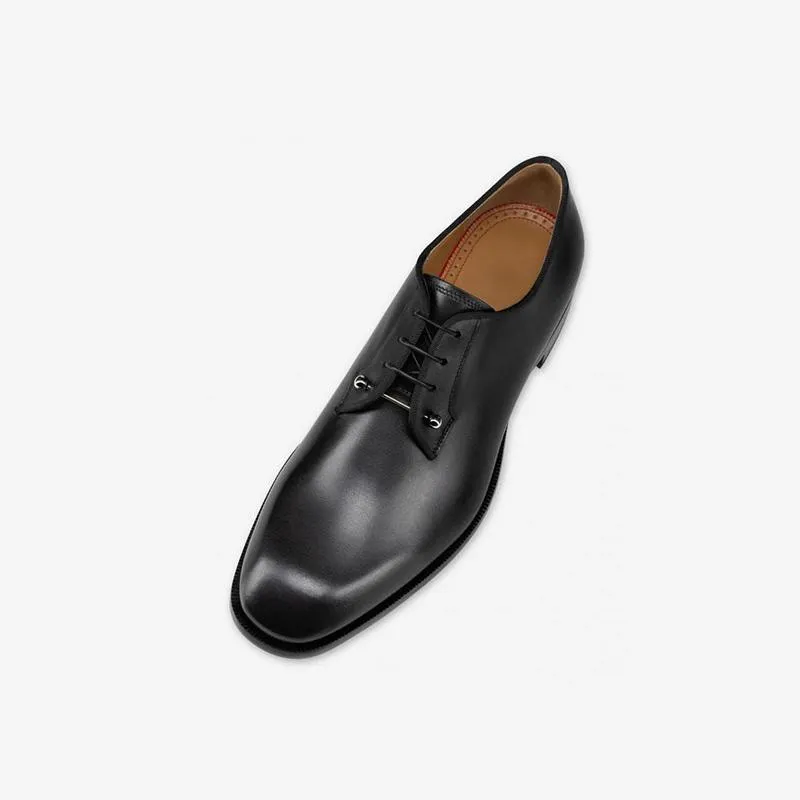 Men Square Toe Beaded Shoes