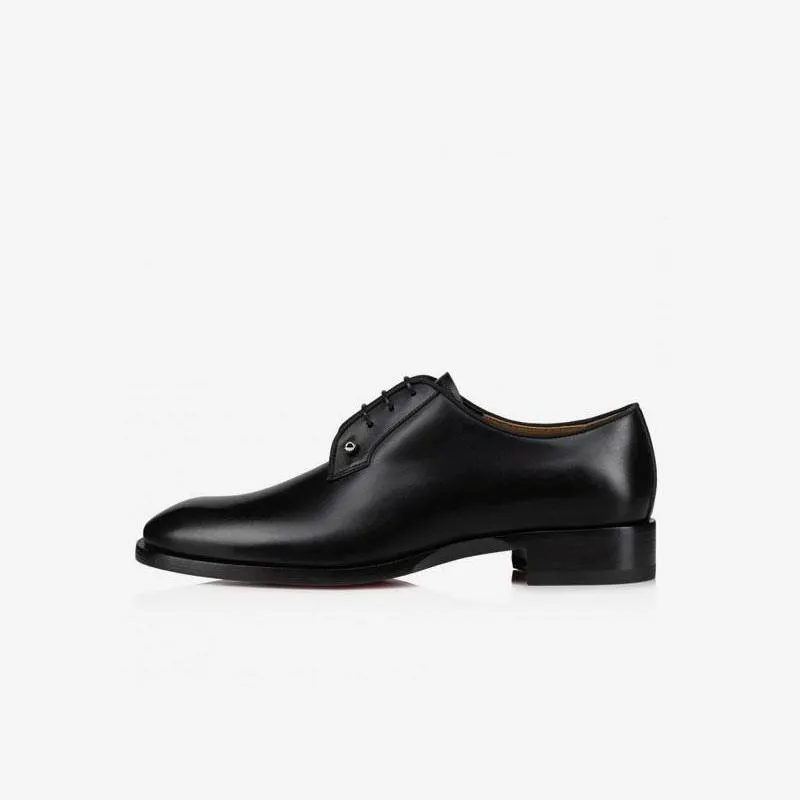 Men Square Toe Beaded Shoes