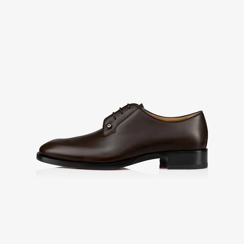 Men Square Toe Beaded Shoes