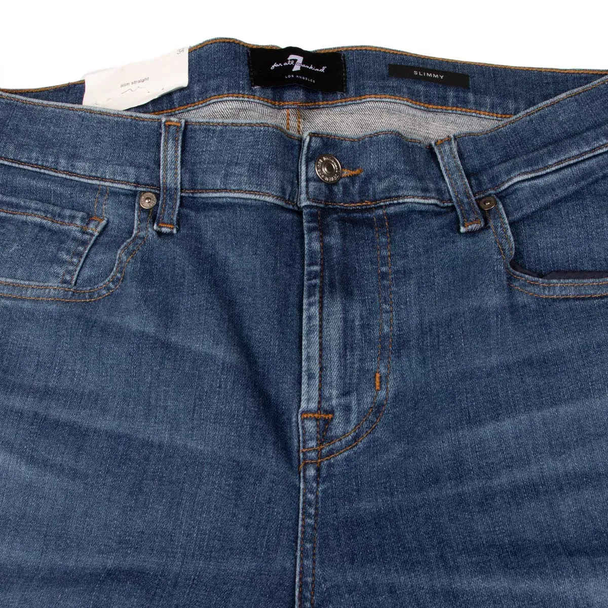 Mid Blue Slimmy Stretch Tek Connected Jeans