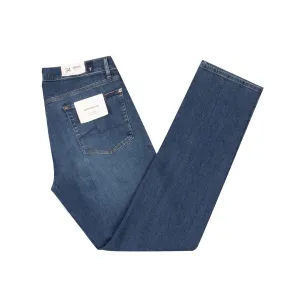Mid Blue Slimmy Stretch Tek Connected Jeans
