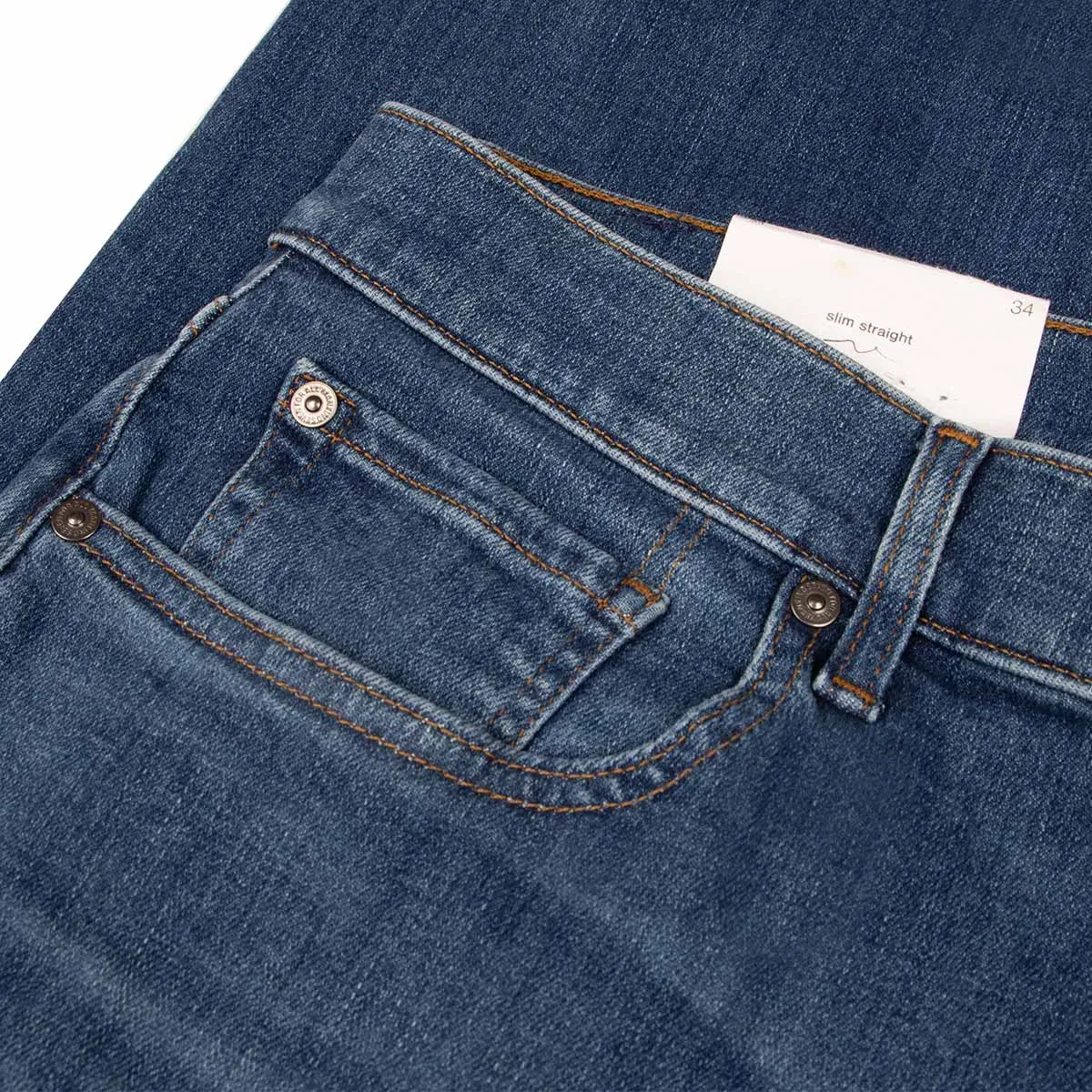 Mid Blue Slimmy Stretch Tek Connected Jeans