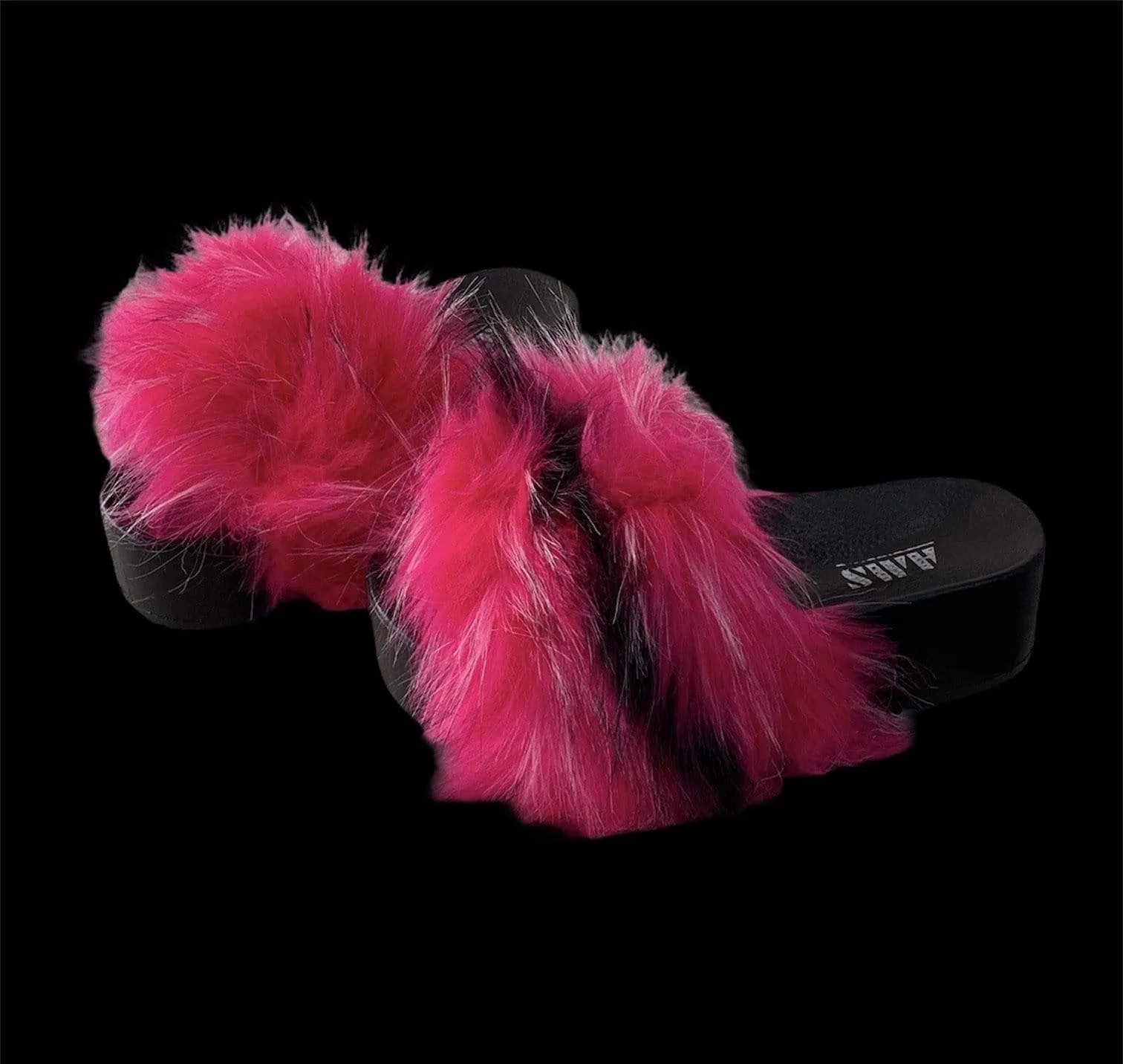 Platform Fur Sandals