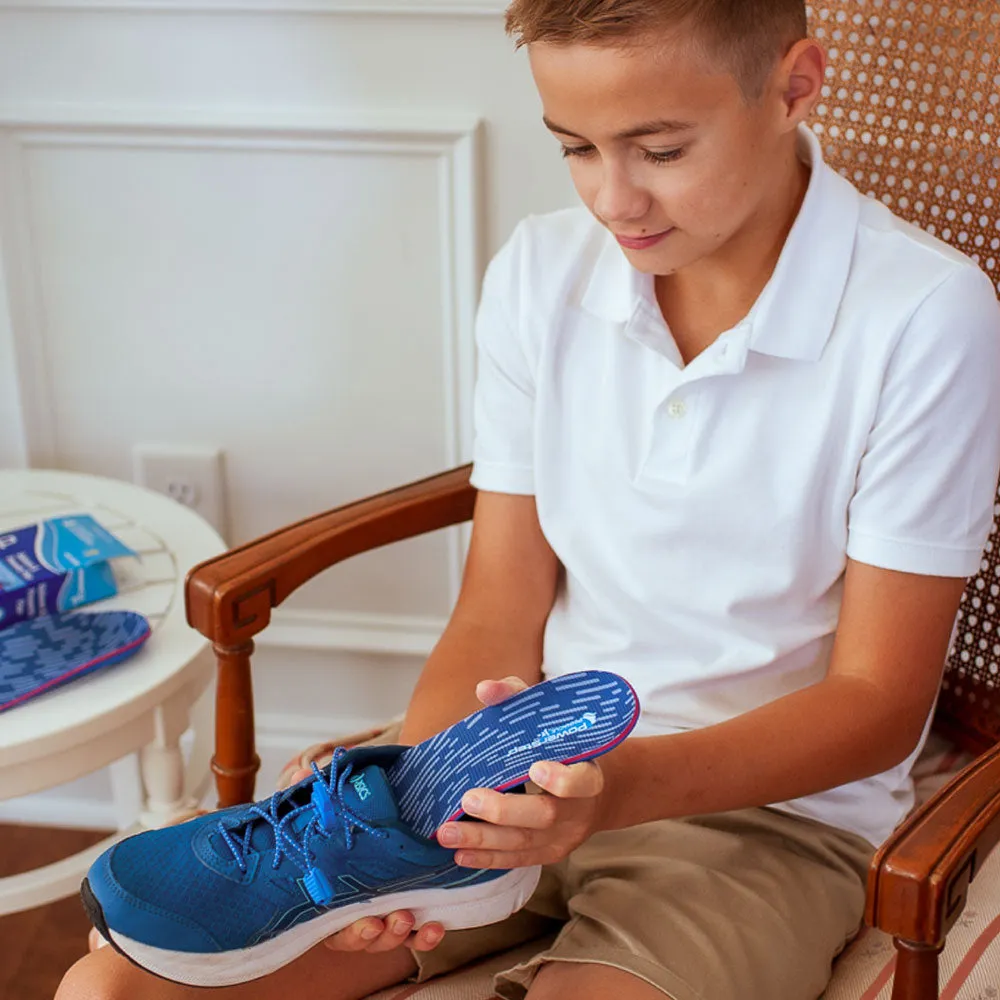 PowerStep Pinnacle Junior Insoles | Children's Pain Relief Shoe Insert