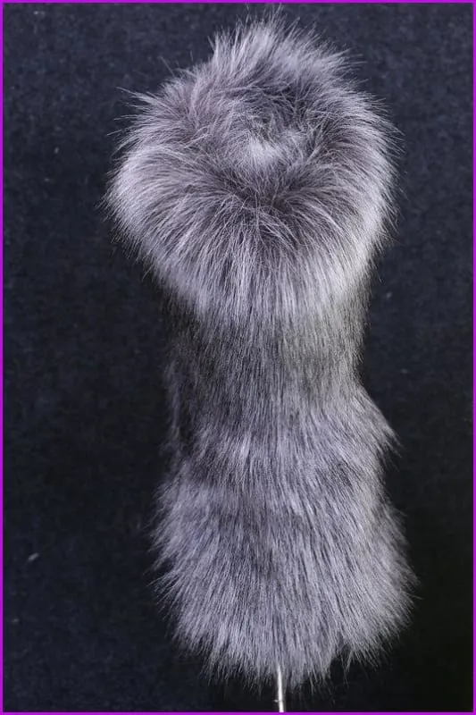 [Pre-sale] 10 Colors Faux Fur Winter Boots F193