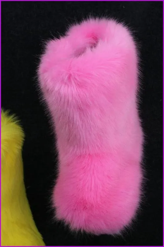 [Pre-sale] 10 Colors Faux Fur Winter Boots F193