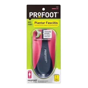 Profoot 745059 Women's Plantar Fasciitis Orthotics. 1 each