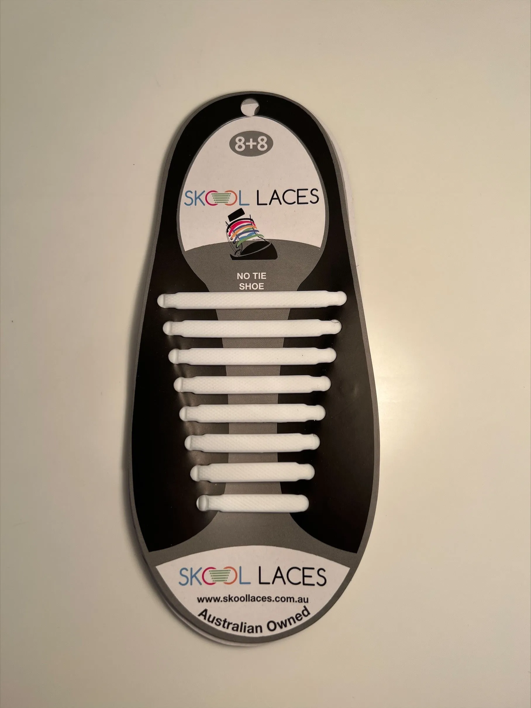 SKOOL LACES - WHITE