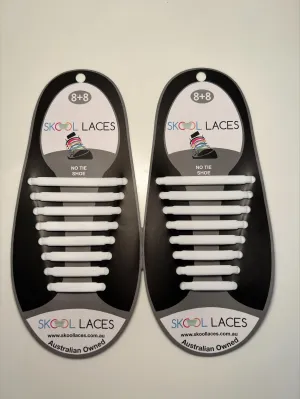 SKOOL LACES - WHITE