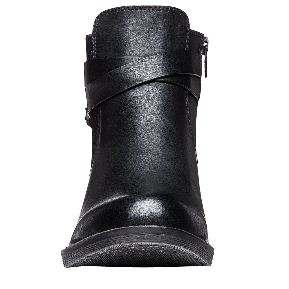 Tatum Round Toe Zippered  Booties