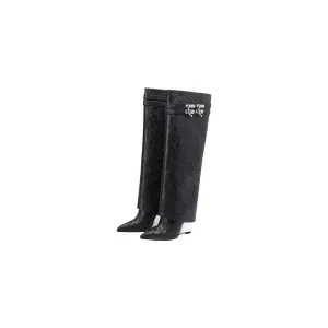 Veltique Croc Wedding Boots