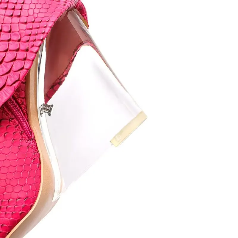 Veltique Croc Wedding Boots