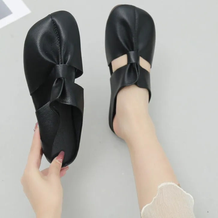 Women's cute closed toe slides soft comfy walking sandals