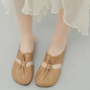 Women's cute closed toe slides soft comfy walking sandals
